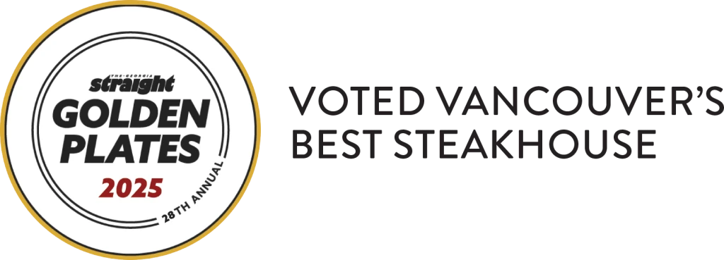 Voted Vancouver's Best Steakhouse 2025