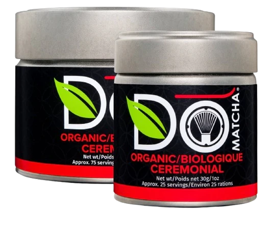 DōMatcha Ceremonial Organic tins