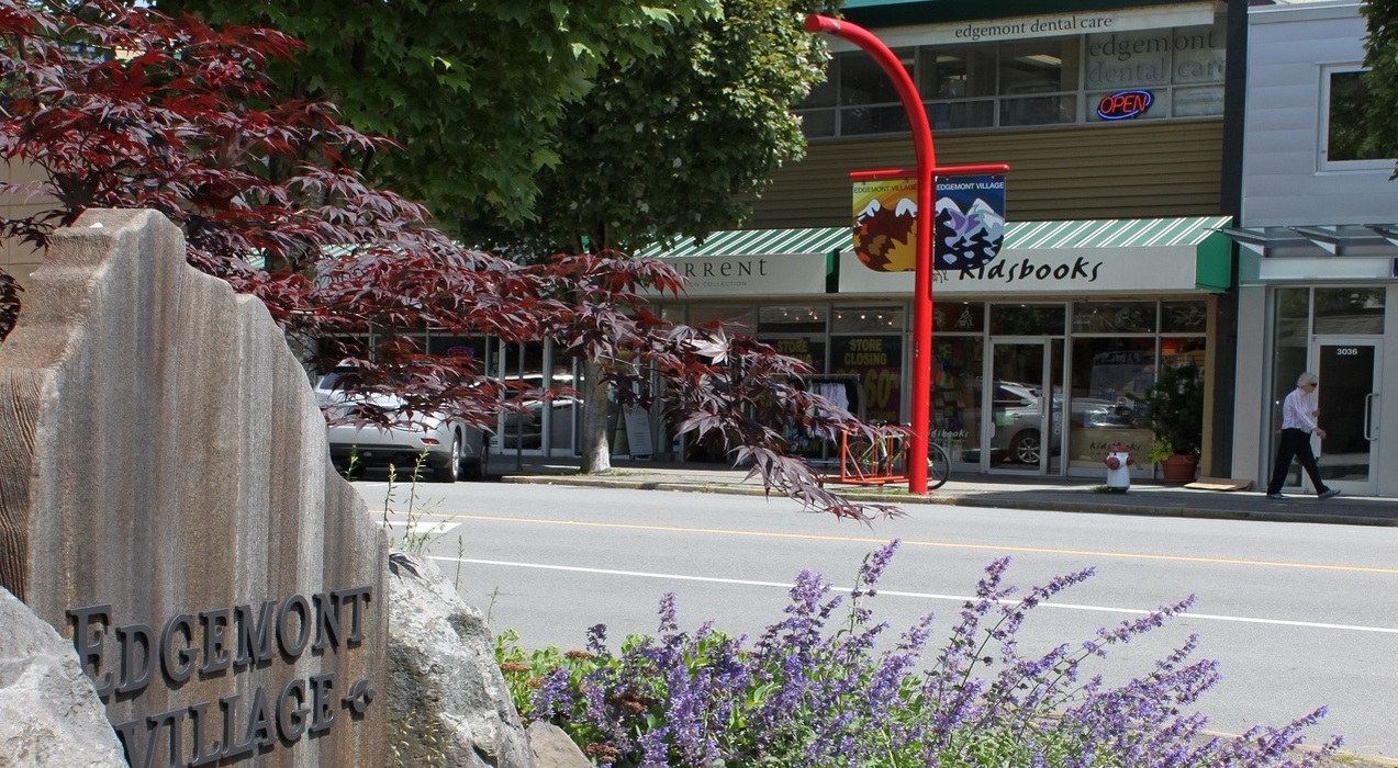 Edgemont Village in North Vancouver
