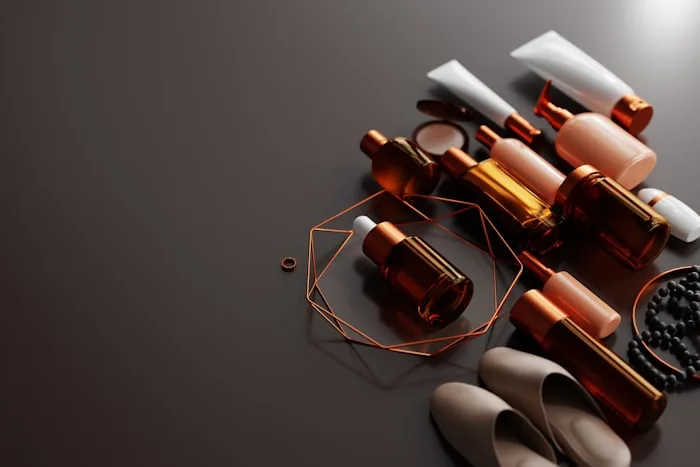 Amber treatment bottles