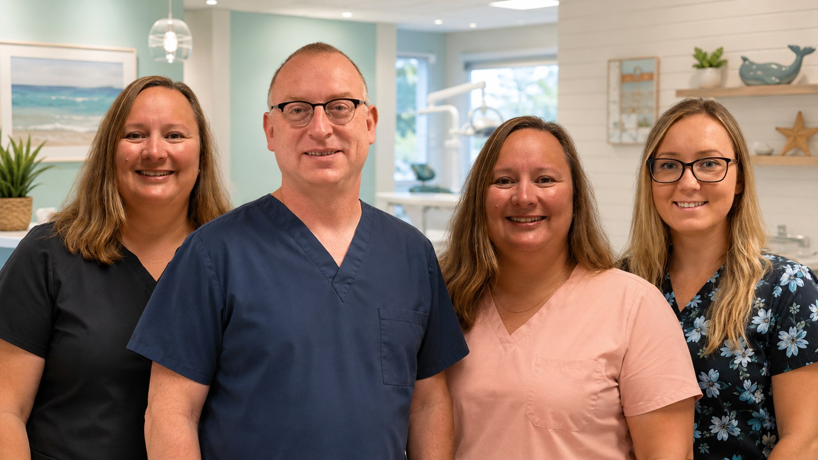 North Shore Children's Dental team composite photo