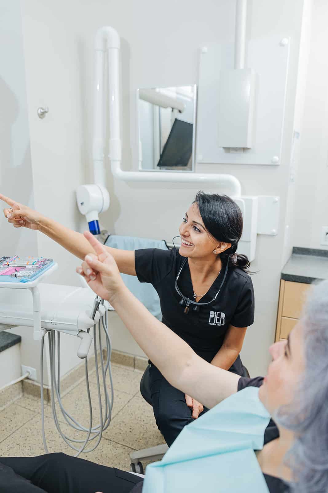 Patient care at Pier Dental Centre